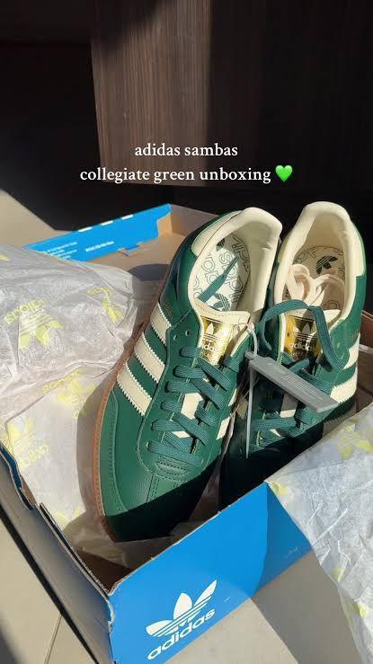 FIRST COPY Adidas Samba Og Collegiate Green For Woman - Image 5