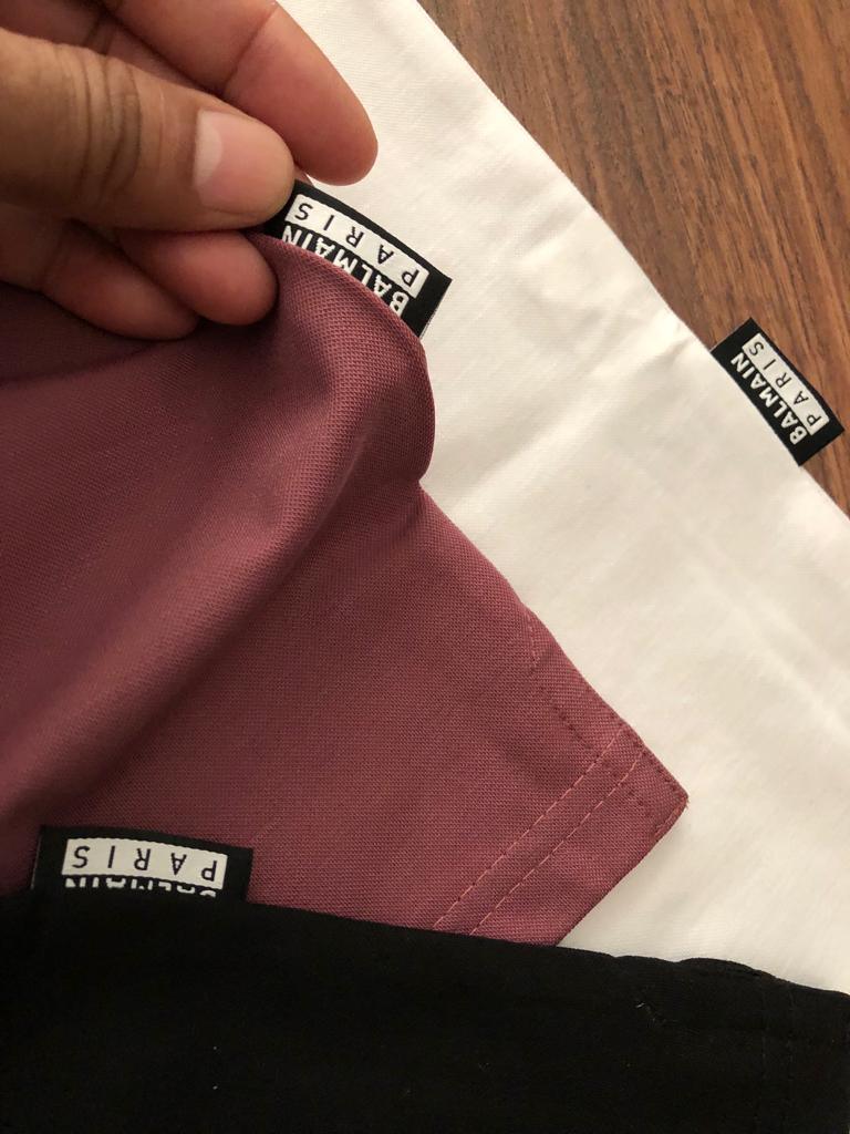 FIRST COPY BALMAIN COTTON LYCRA POLOS T-SHIRT - Image 11