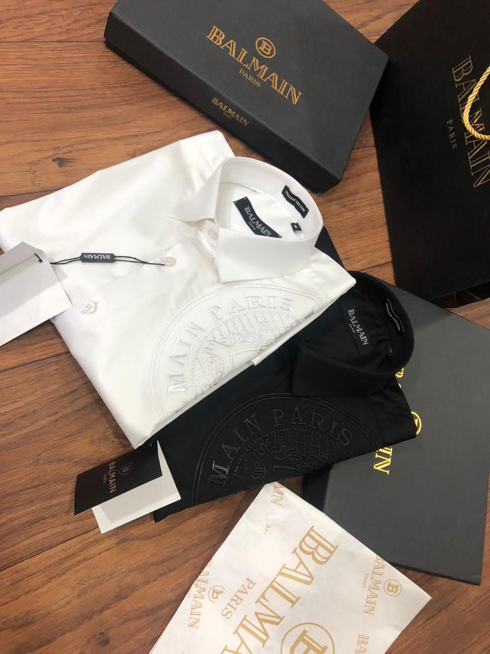 FIRST COPY BALMAIN EXCLUSIVE COTTON SHIRTS