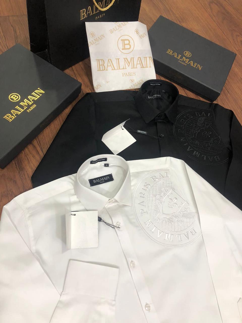 FIRST COPY BALMAIN EXCLUSIVE COTTON SHIRTS - Image 2