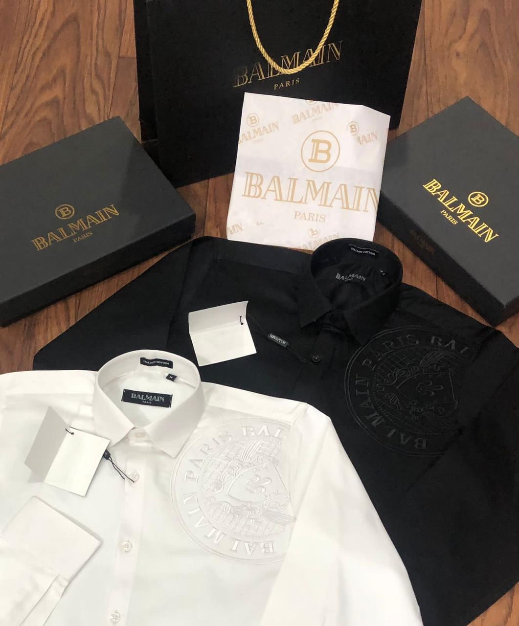 FIRST COPY BALMAIN EXCLUSIVE COTTON SHIRTS - Image 3