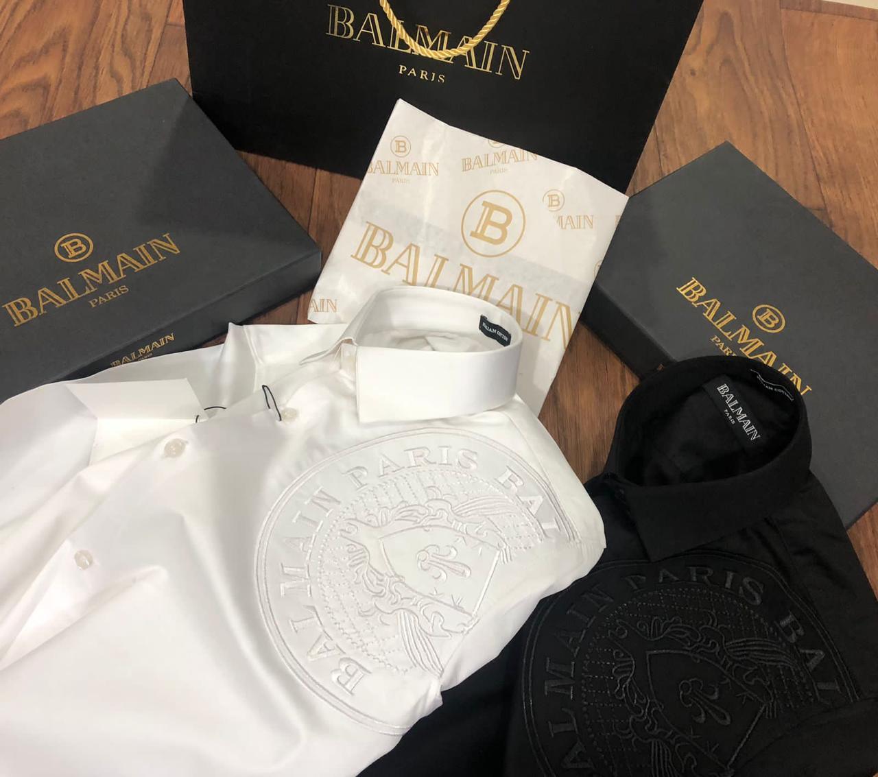 FIRST COPY BALMAIN EXCLUSIVE COTTON SHIRTS - Image 4