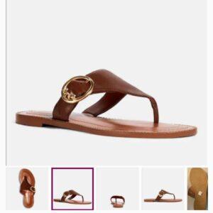 FIRST COPY COACH FLATS WITH ORIGINAL METAL FITTINGS FOR WOMAN