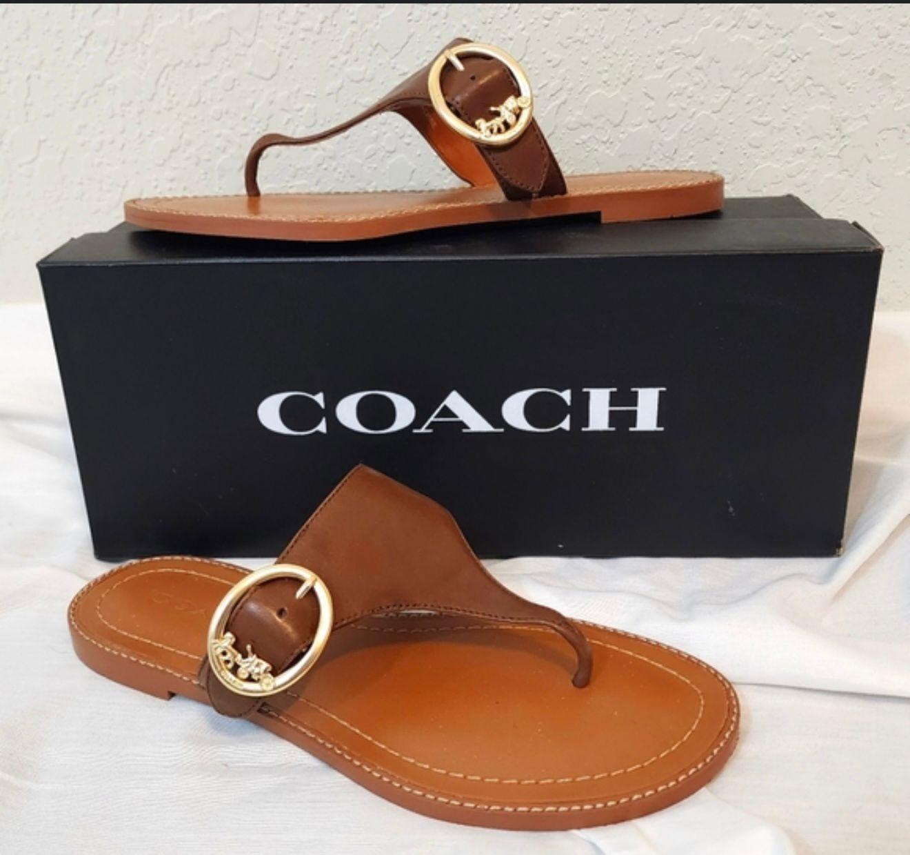 FIRST COPY COACH FLATS WITH ORIGINAL METAL FITTINGS FOR WOMAN - Image 2