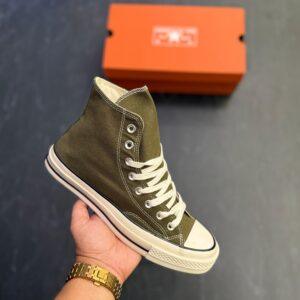 FIRST COPY CONVERSE CHUCK 70 ARMY GREEN