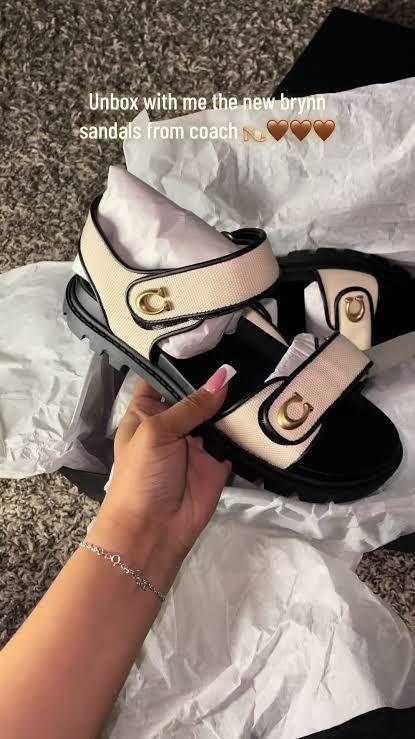FIRST COPY Coach Brynn Sandals Latest Instore Article