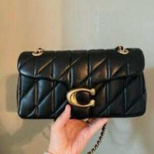 FIRST COPY Coach Tabby 20 Quilted Leather Shoulder Bag