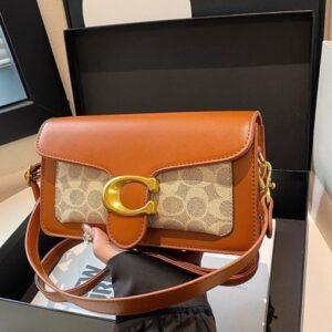 FIRST COPY Coach Tabby 26 Brown Mono Presbyopia Handbag