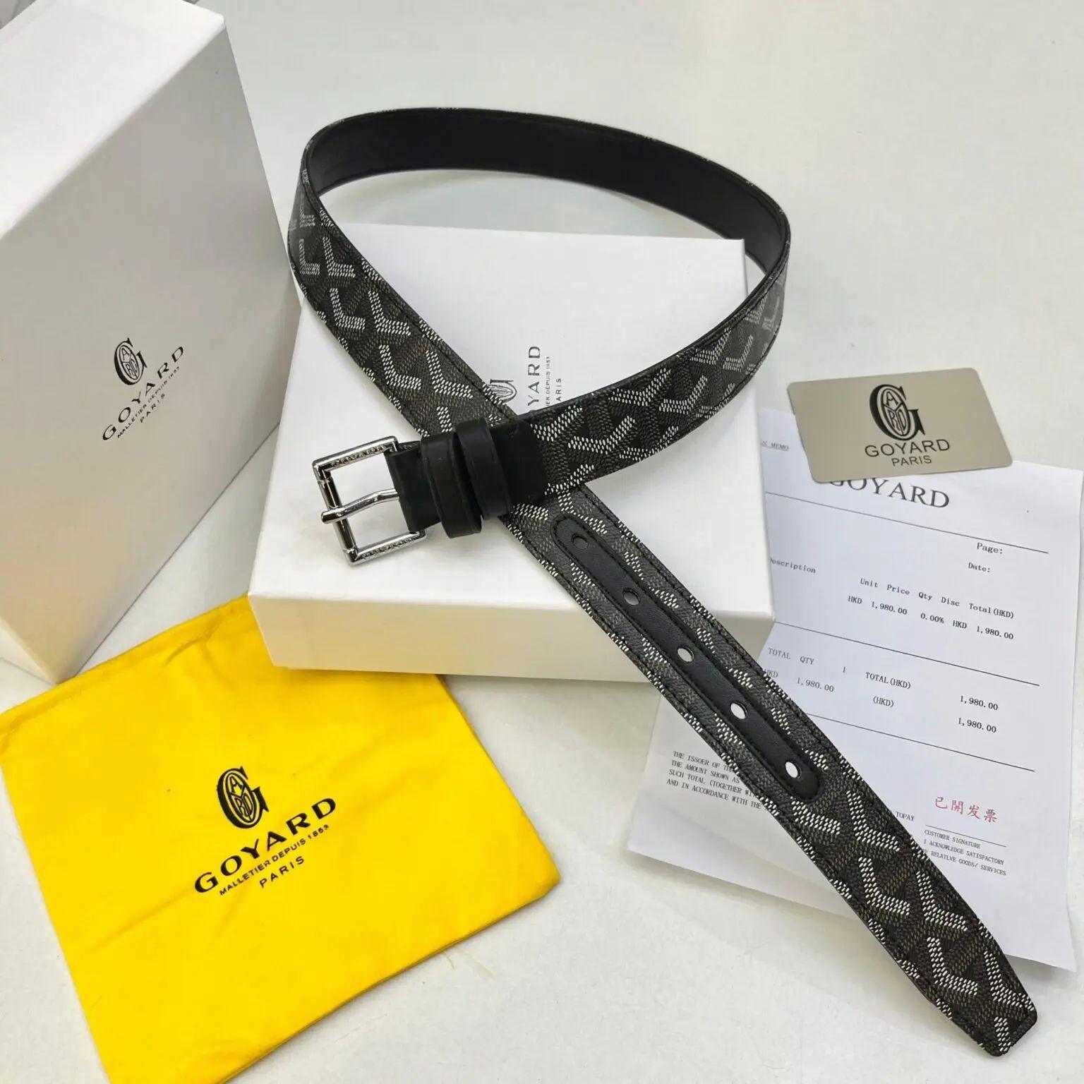 FIRST COPY Goyard Monogram Women's Belt