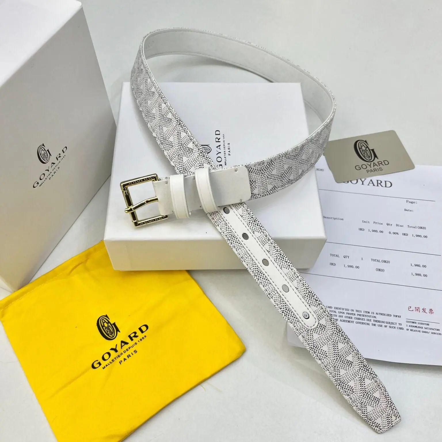 FIRST COPY Goyard Monogram Women's Belt - Image 2