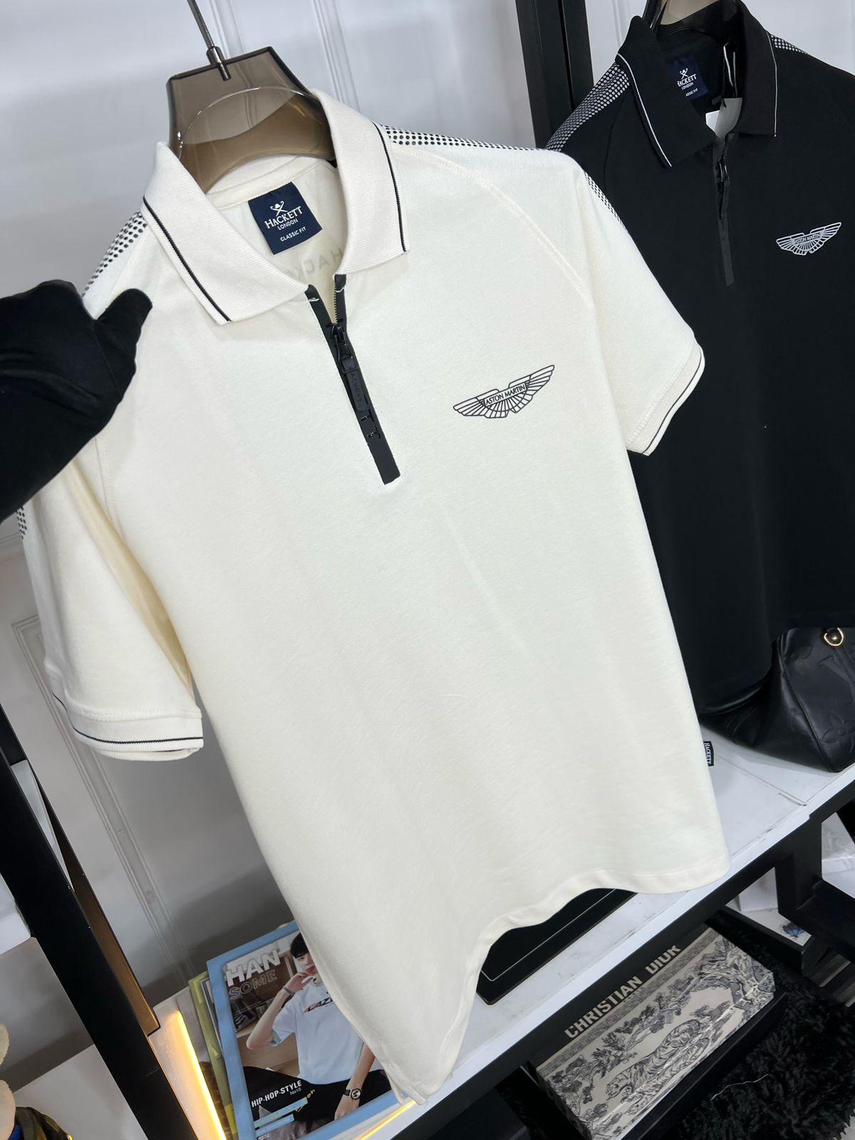 FIRST COPY HACKETT COTTON LYCRA POLOS T-SHIRT - Image 9