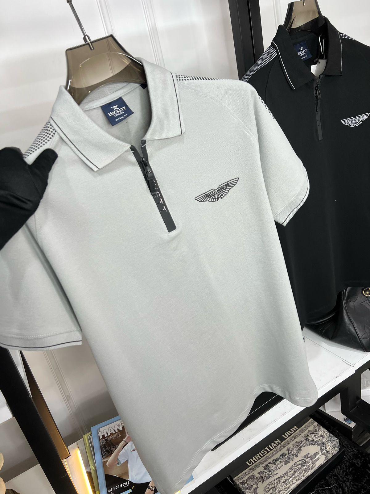 FIRST COPY HACKETT COTTON LYCRA POLOS T-SHIRT - Image 13