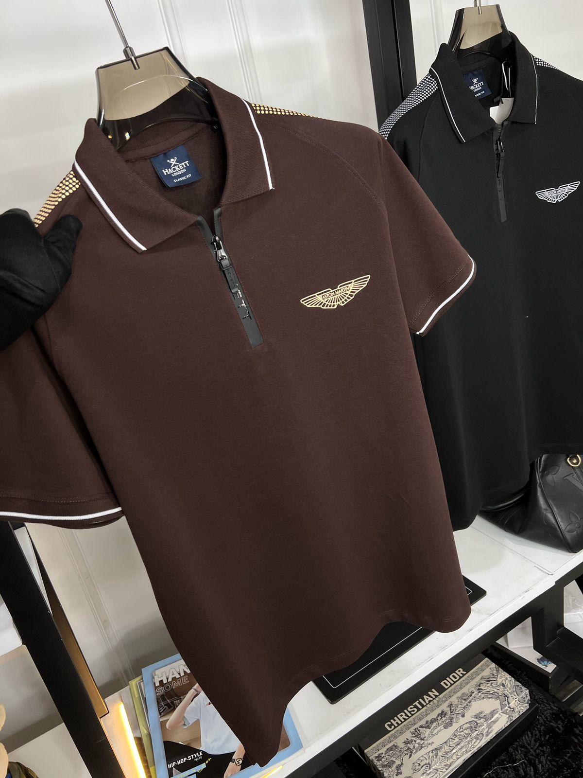 FIRST COPY HACKETT COTTON LYCRA POLOS T-SHIRT - Image 2