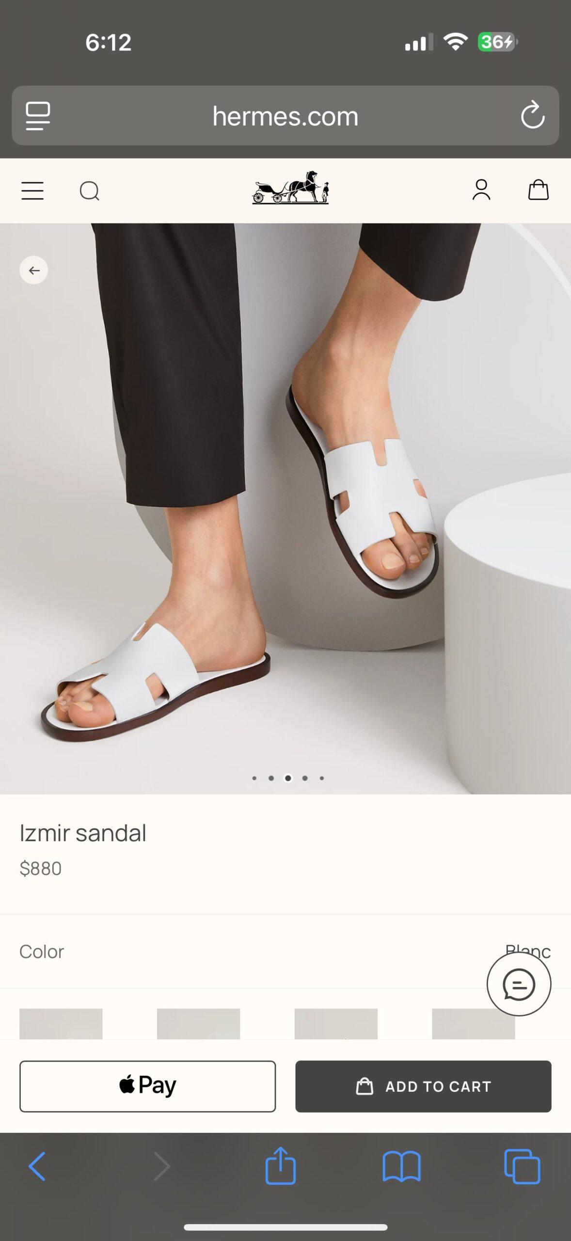 FIRST COPY HERMÈS ORAN FOR MEN - Image 7