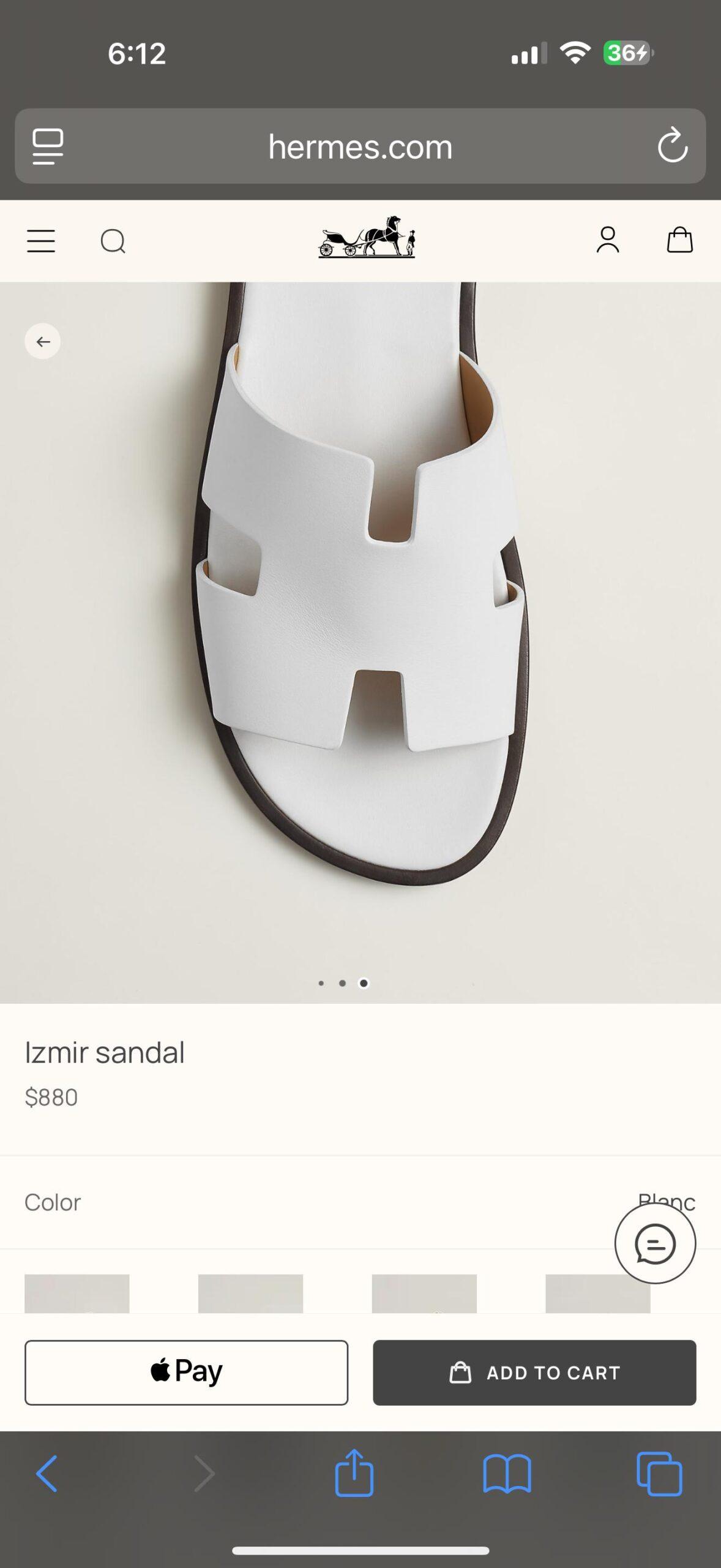 FIRST COPY HERMÈS ORAN FOR MEN - Image 8