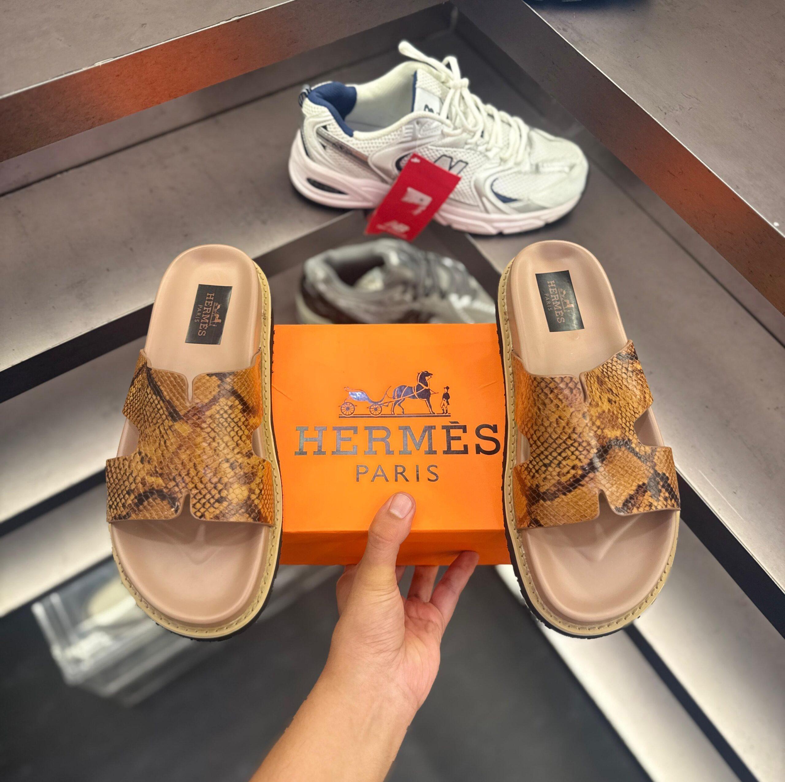 FIRST COPY HERMES-PARIS AESTHETIC MULES FOR MEN - Image 11