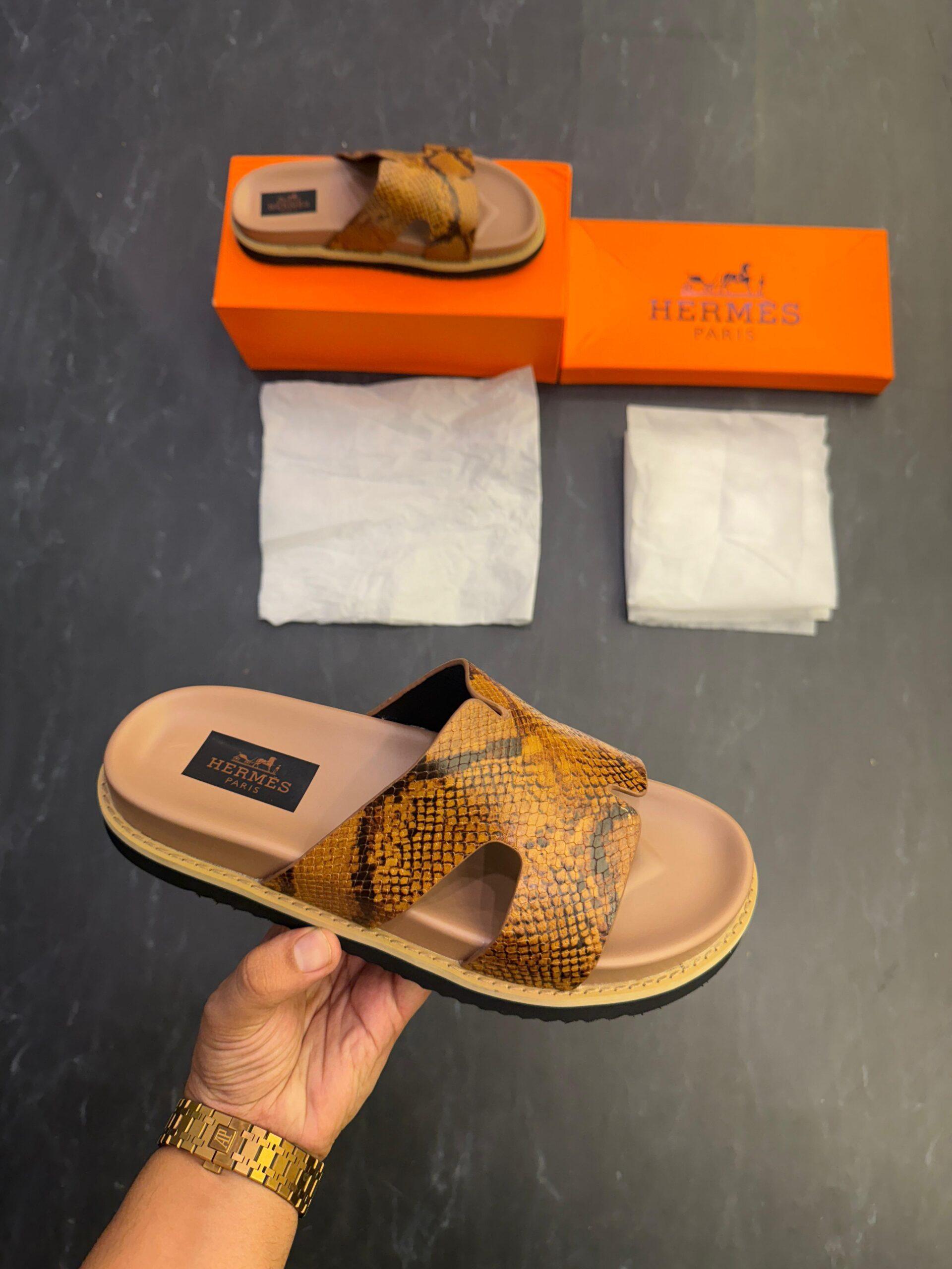 FIRST COPY HERMES-PARIS AESTHETIC MULES FOR MEN - Image 3