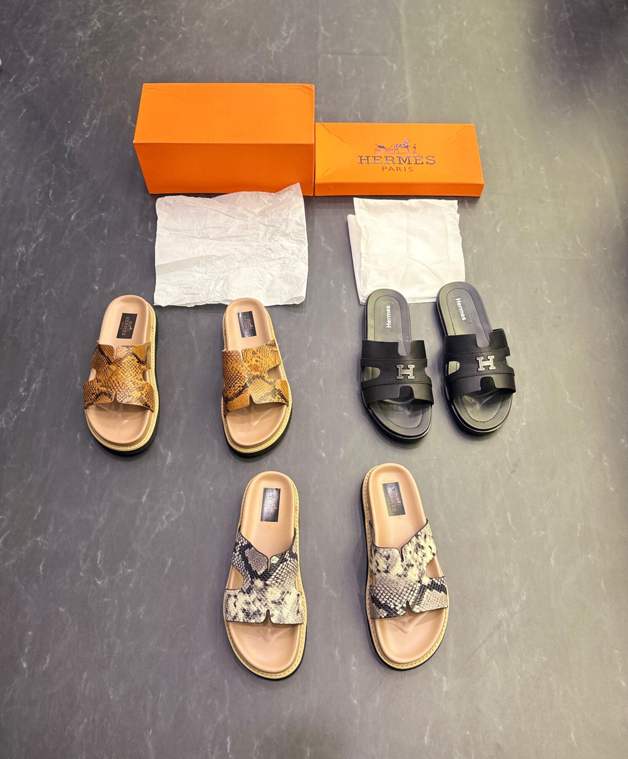 FIRST COPY HERMES-PARIS AESTHETIC MULES FOR MEN