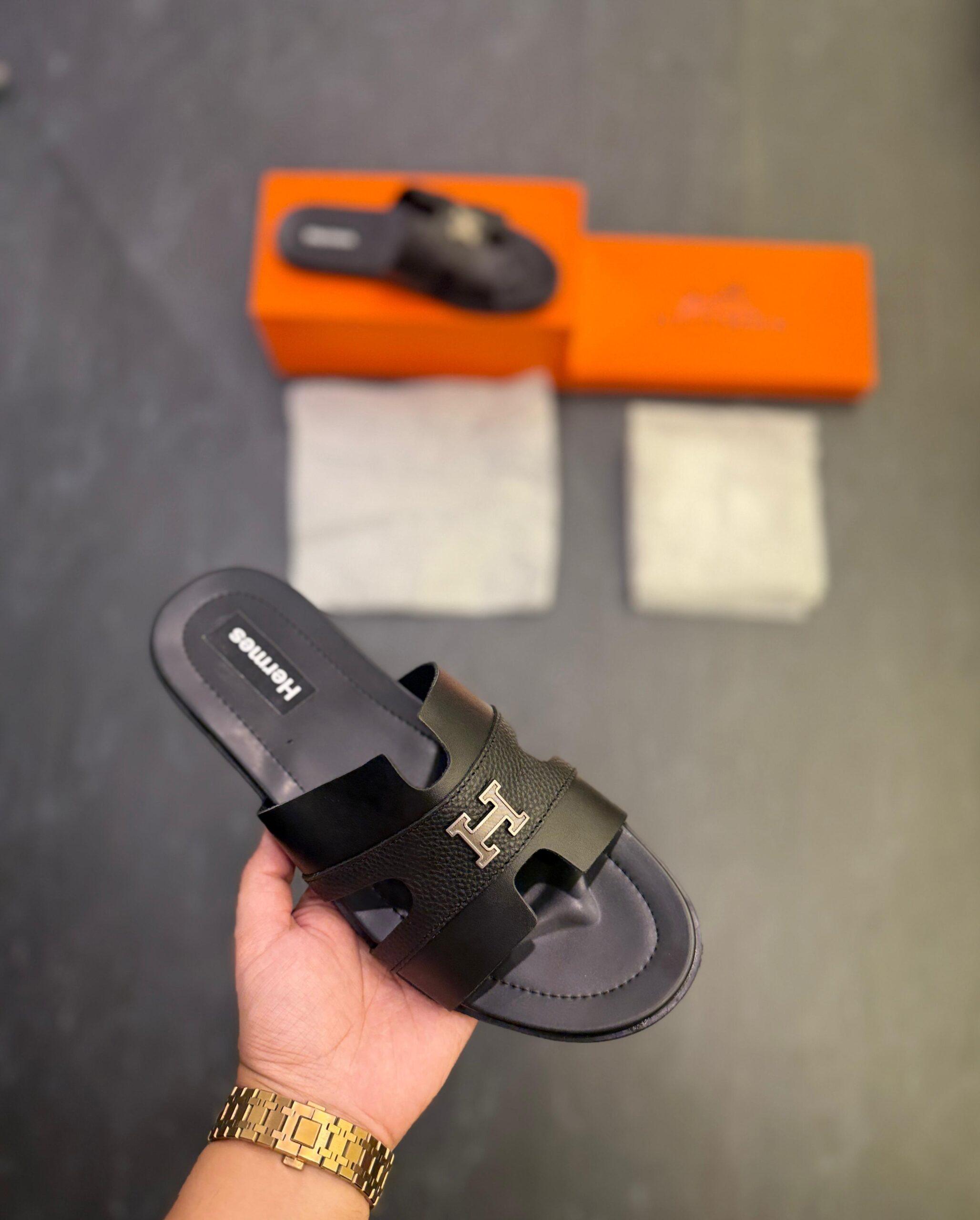 FIRST COPY HERMES-PARIS AESTHETIC MULES FOR MEN - Image 5