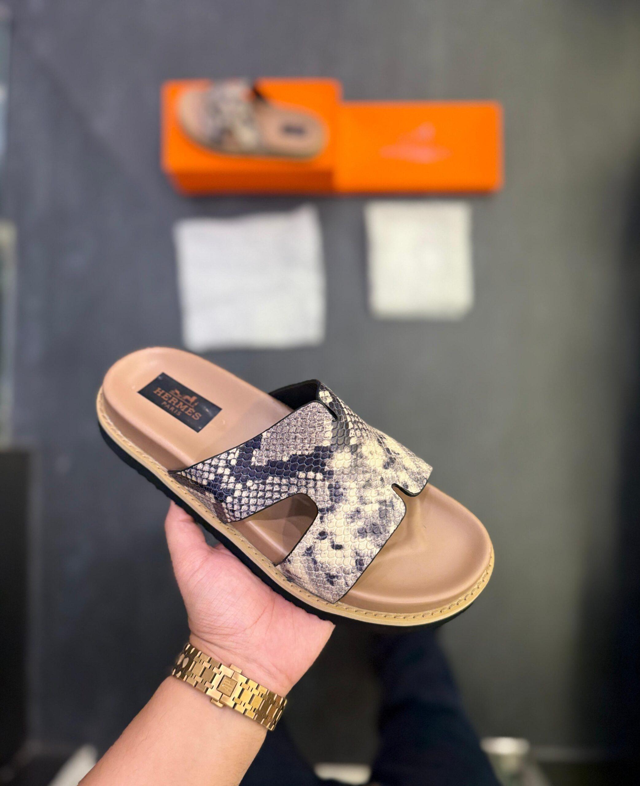 FIRST COPY HERMES-PARIS AESTHETIC MULES FOR MEN - Image 7