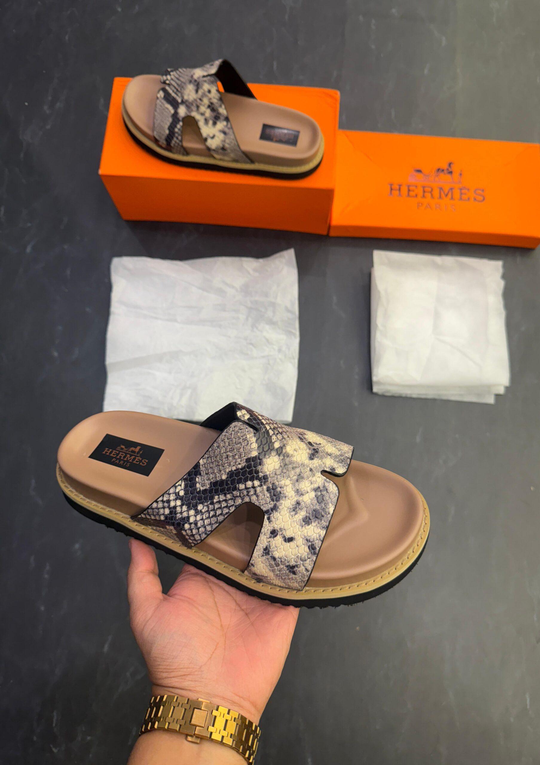 FIRST COPY HERMES-PARIS AESTHETIC MULES FOR MEN - Image 9