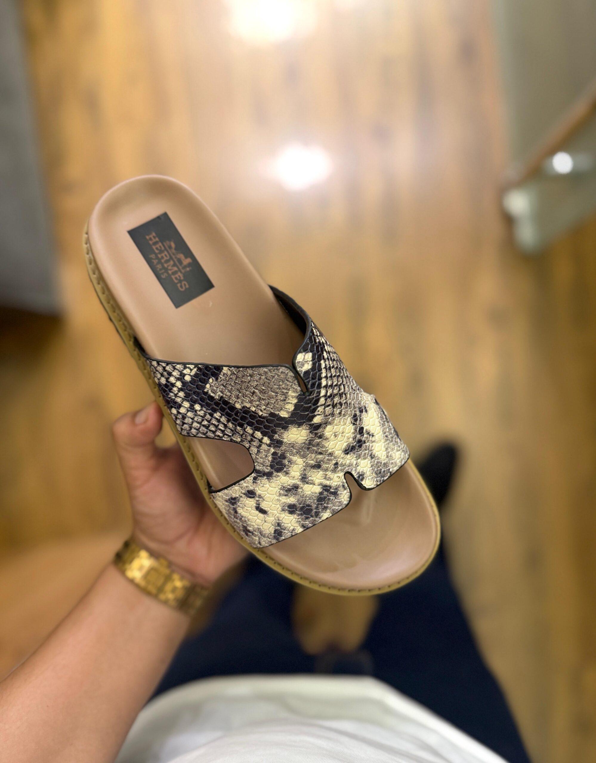 FIRST COPY HERMES-PARIS AESTHETIC MULES FOR MEN - Image 8