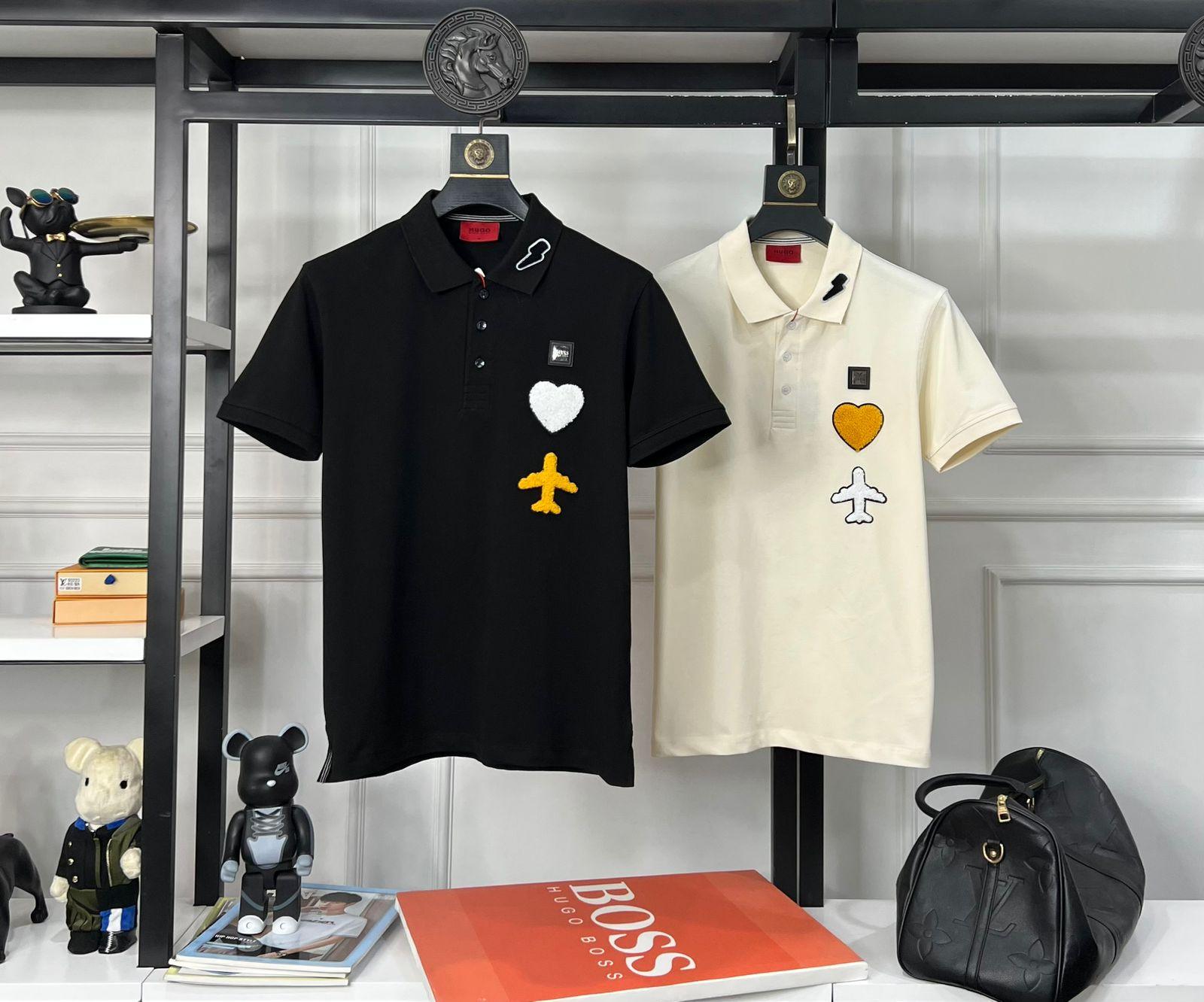 FIRST COPY HUGO BOSS COLLAR T-SHIRT - Image 3