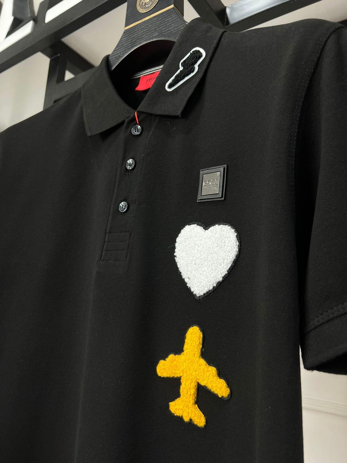 FIRST COPY HUGO BOSS COLLAR T-SHIRT - Image 4