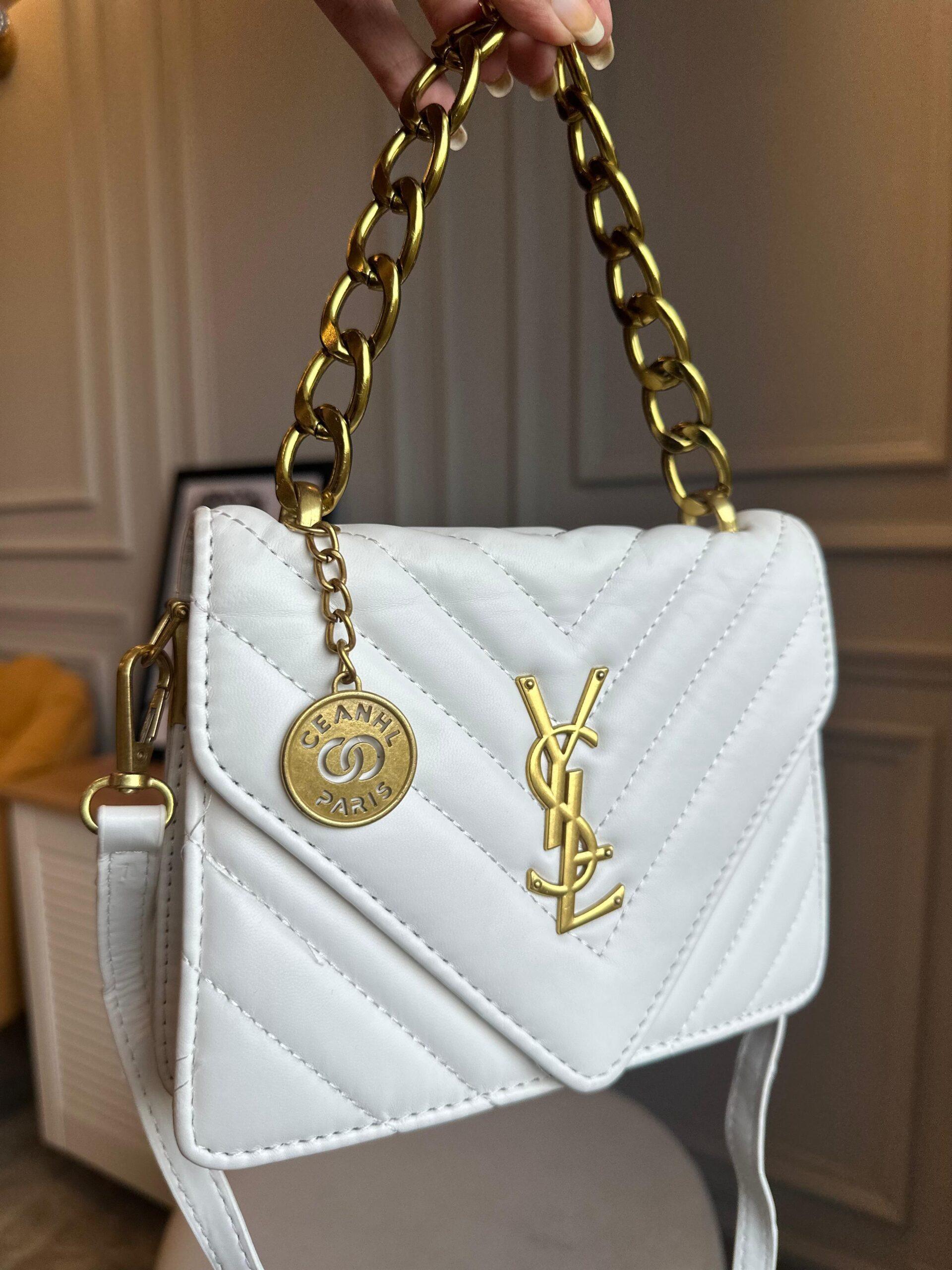 FIRST COPY LOUIS VUITTON AND YSL CHAIN SLING BAG - Image 8