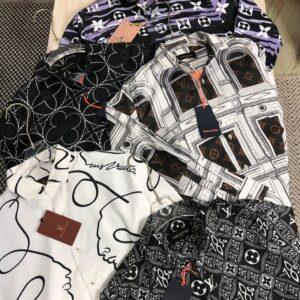 FIRST COPY LOUIS VUITTON MULTI-COLOURED SHIRTS