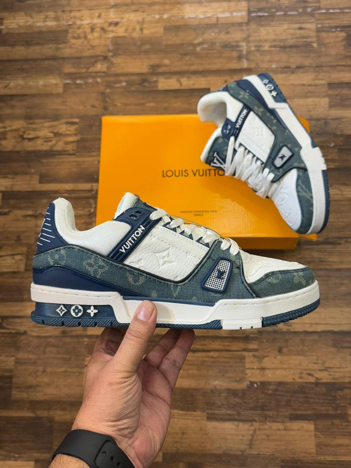 FIRST COPY Louis Vuitton Trainer Sneakers For Men - Image 2