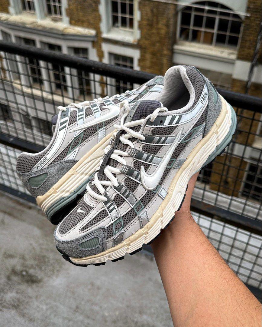 FIRST COPY NIKE P-6000 TRAINER FLAT PEWTER FOR MEN