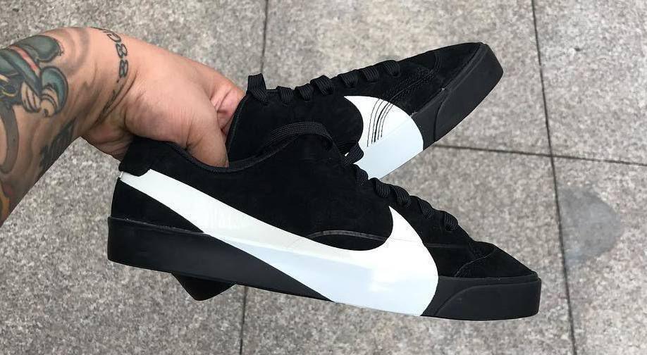 FIRST COPY Nike Blazer City Black & White For Men