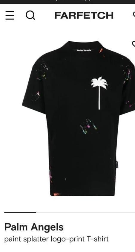 FIRST COPY PALM ANGELS PREMIUM COTTON LYCRA TSHIRTS - Image 2