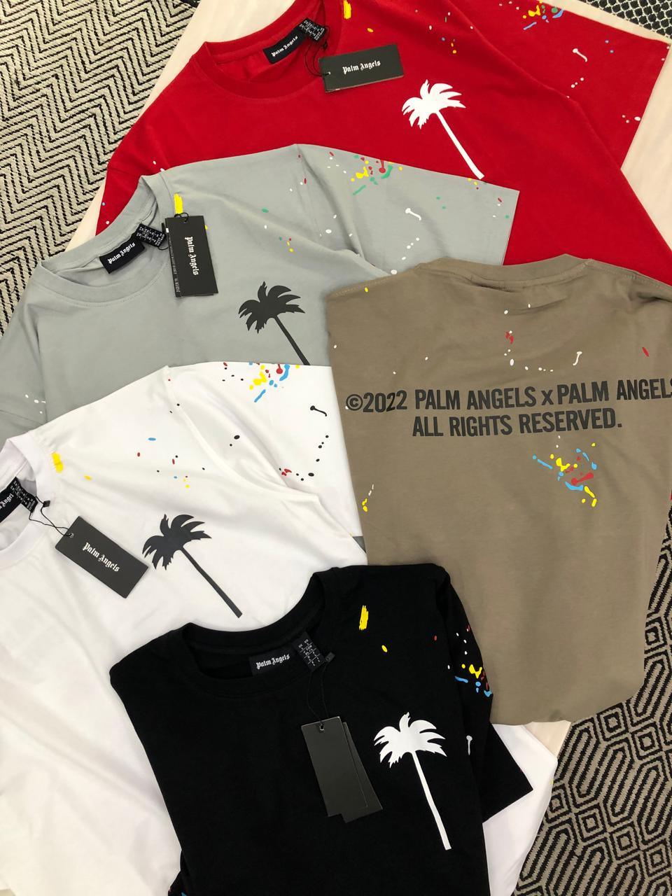 FIRST COPY PALM ANGELS PREMIUM COTTON LYCRA TSHIRTS