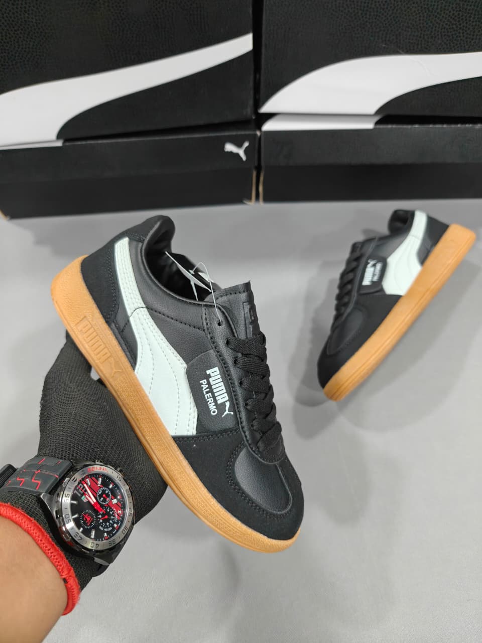 FIRST COPY Puma Palermo 4 Clr For Shoes For Girl