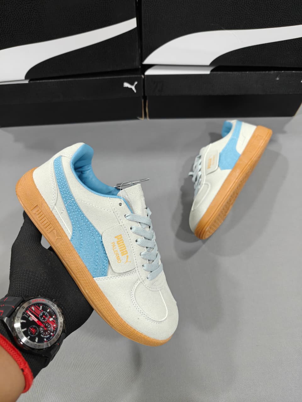 FIRST COPY Puma Palermo 4 Clr For Shoes For Girl - Image 3