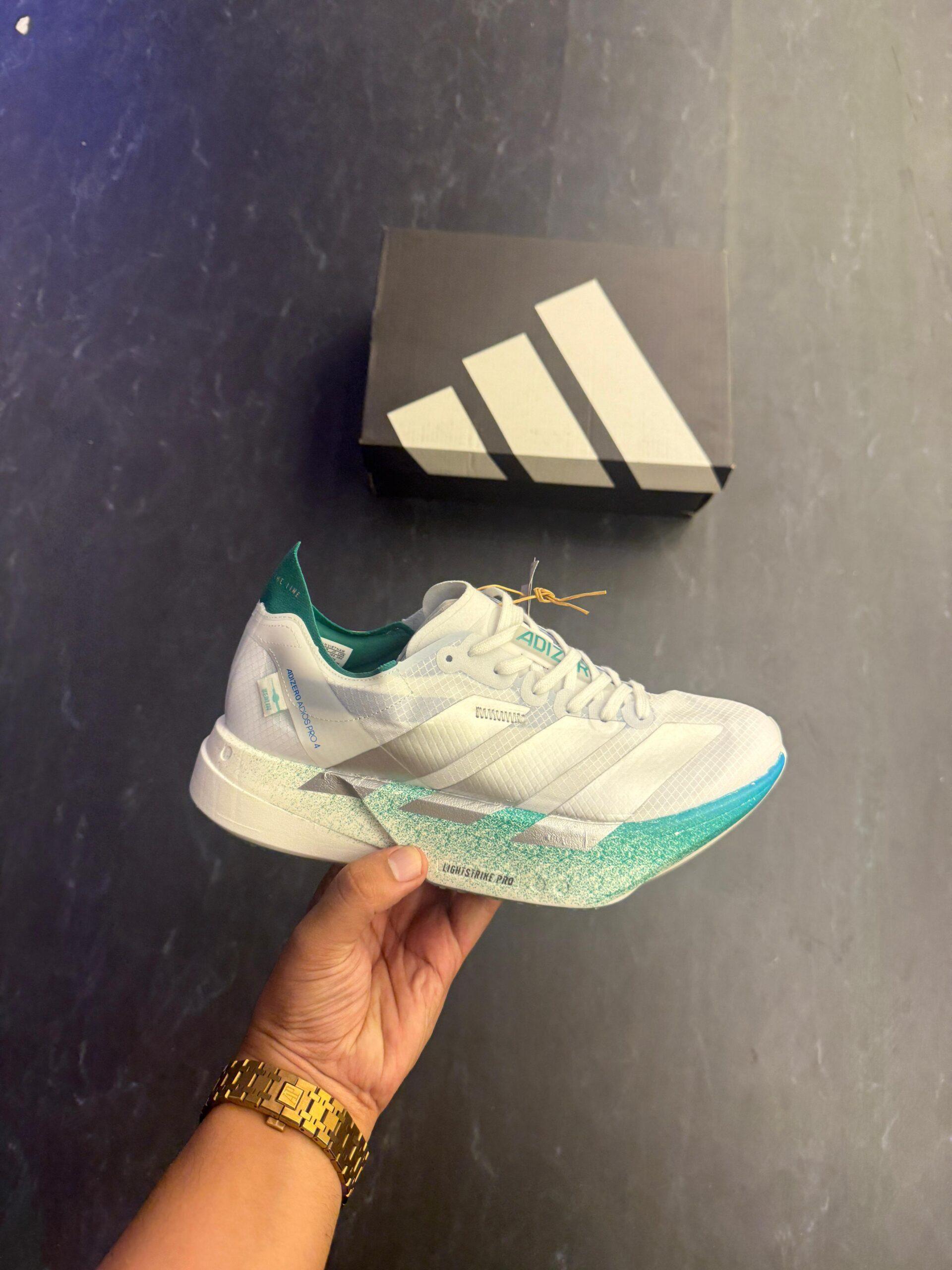 FIRST COPY ADIDAS ADIOS BERLIN SILVER GREEN - Image 2