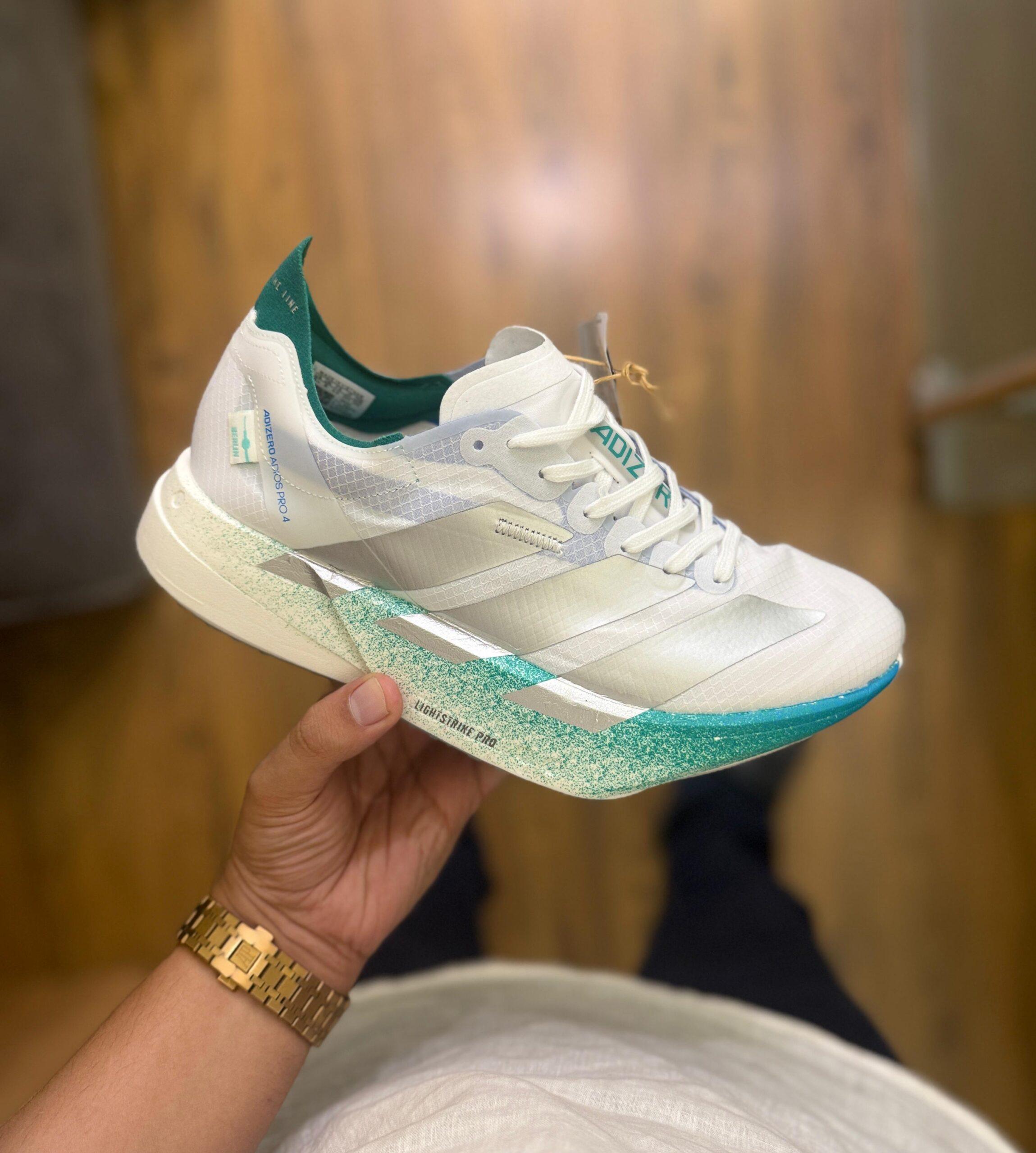 FIRST COPY ADIDAS ADIOS BERLIN SILVER GREEN - Image 4