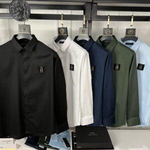 FIRST COPY ARMANI IMPORTED COTTON LYCRA FABRIC SHIRT