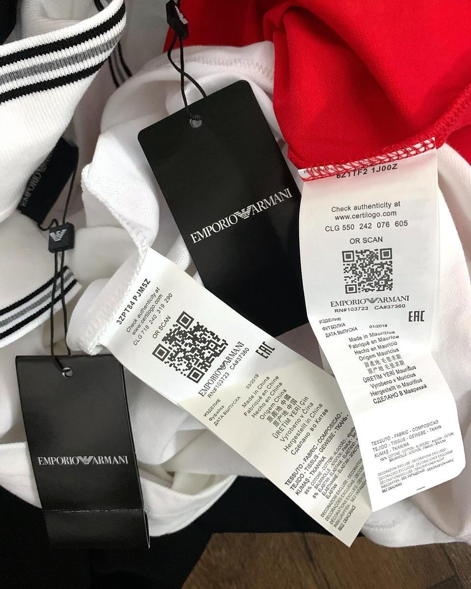 FIRST COPY ARMANI IMPORTED LYCRA POLOS T-SHIRT - Image 2