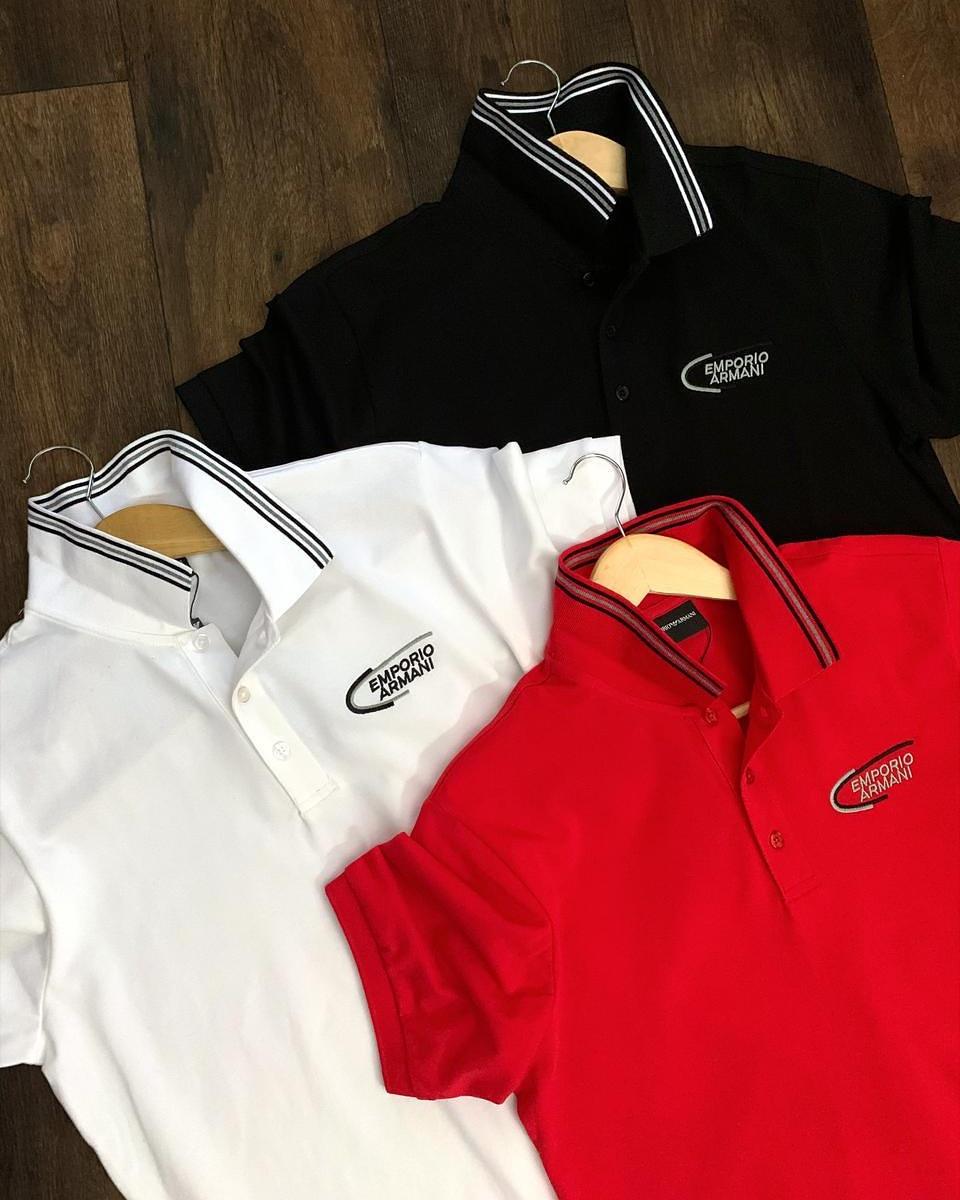 FIRST COPY ARMANI IMPORTED LYCRA POLOS T-SHIRT - Image 6