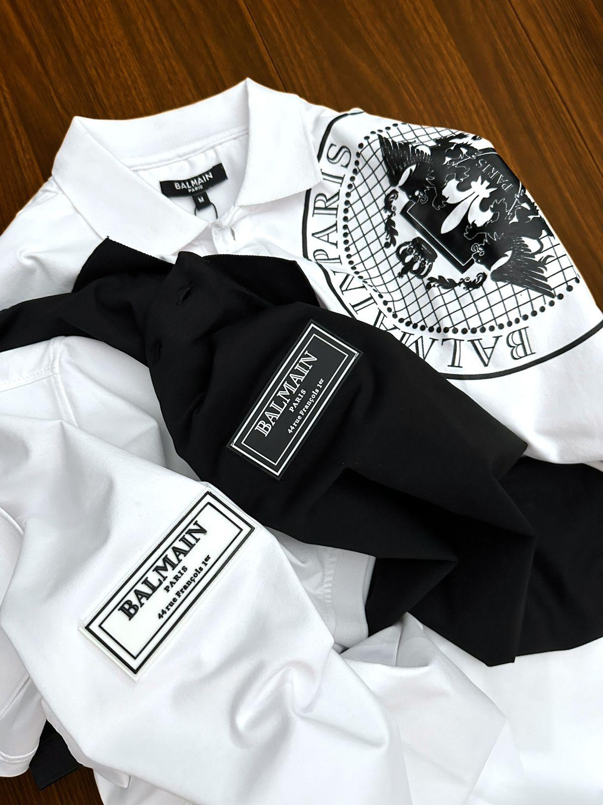 FIRST COPY BALMAIN PARIS IMPORTED QUALITY EXCLUSIVE POLO TEES