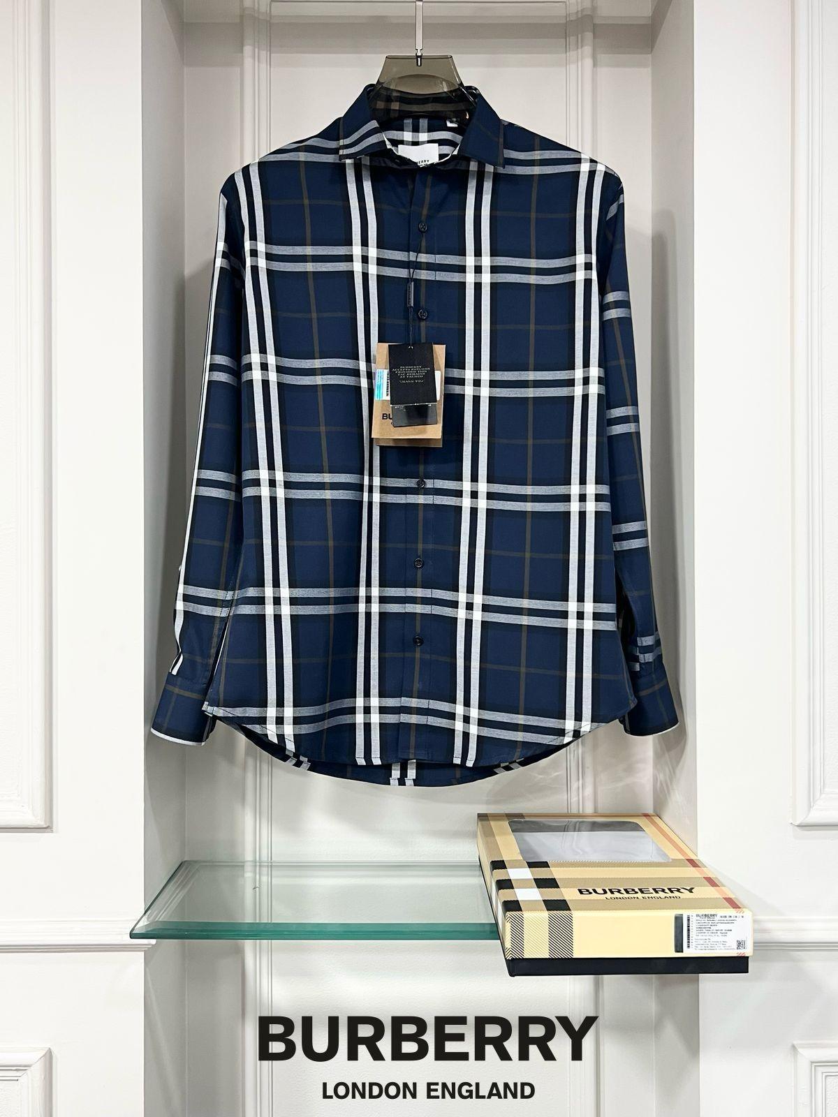 FIRST COPY BURBERRY EXCLUSIVE COTTON SHIRTS - Image 4