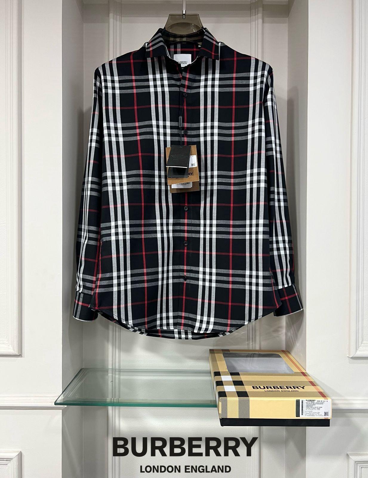FIRST COPY BURBERRY EXCLUSIVE COTTON SHIRTS - Image 5