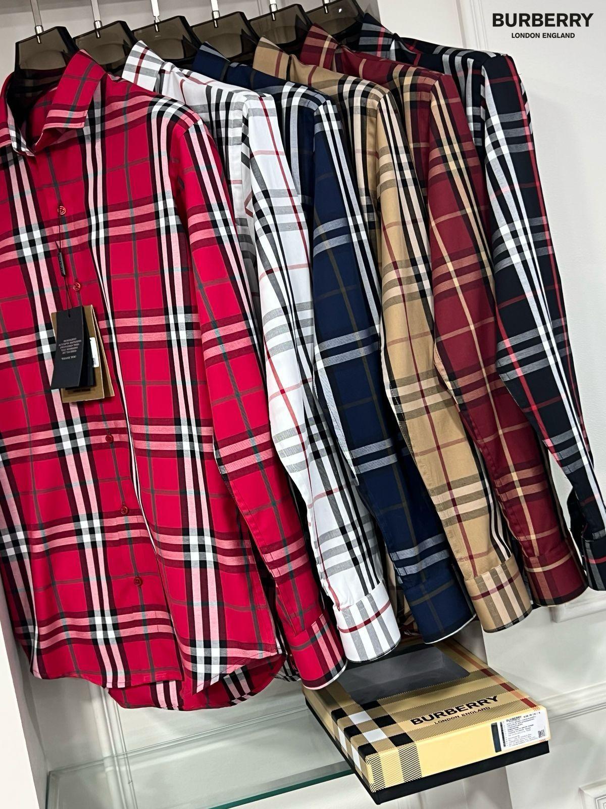 FIRST COPY BURBERRY EXCLUSIVE COTTON SHIRTS