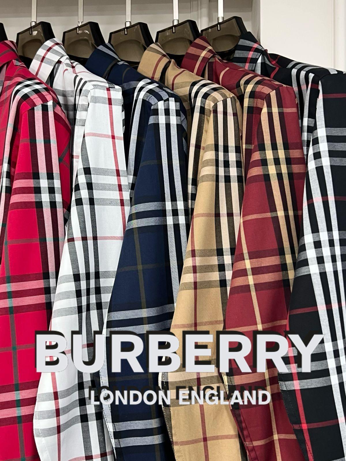 FIRST COPY BURBERRY EXCLUSIVE COTTON SHIRTS - Image 8