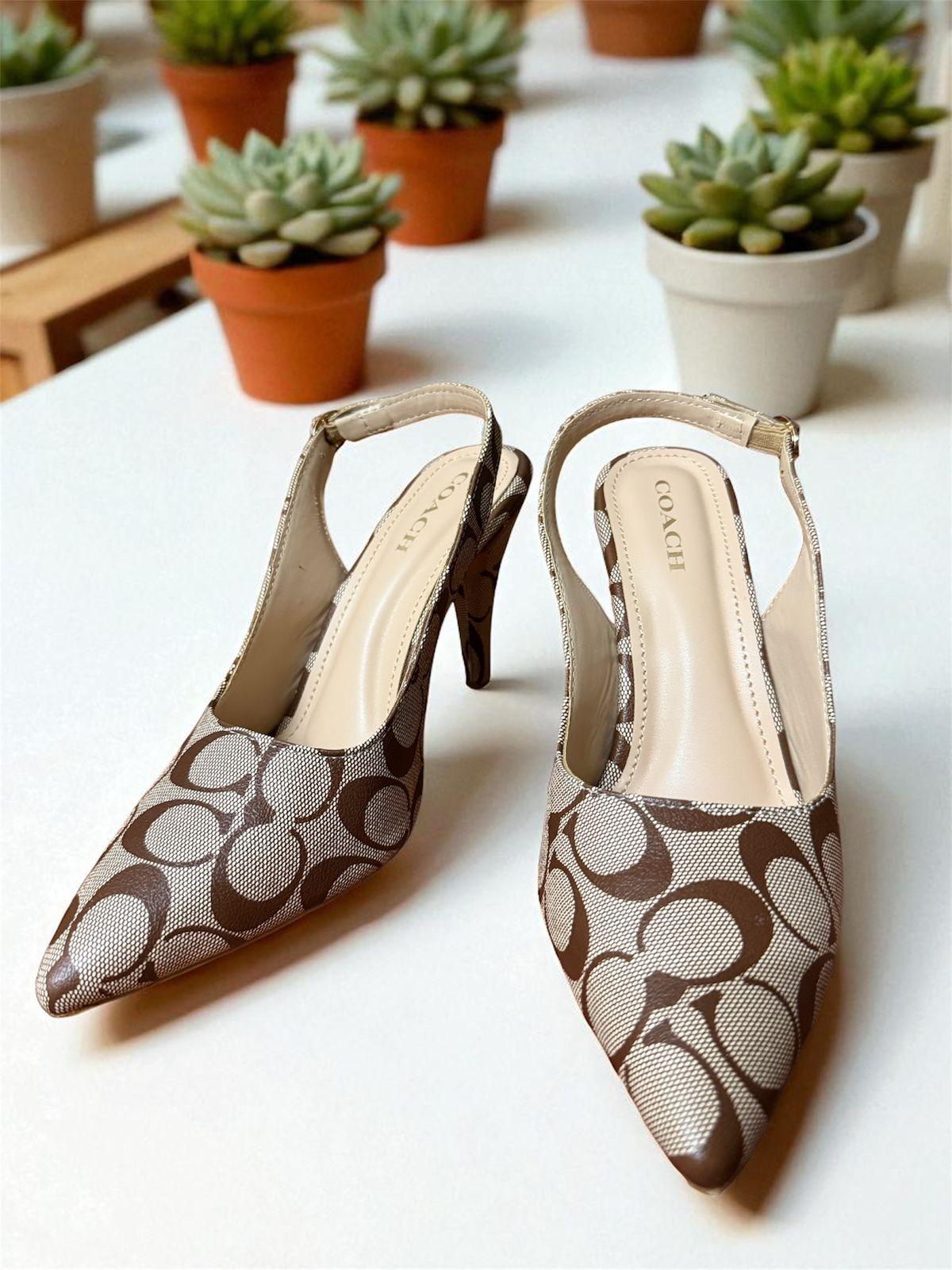 FIRST COPY COACH HEELS FOR WOMEN - Image 2