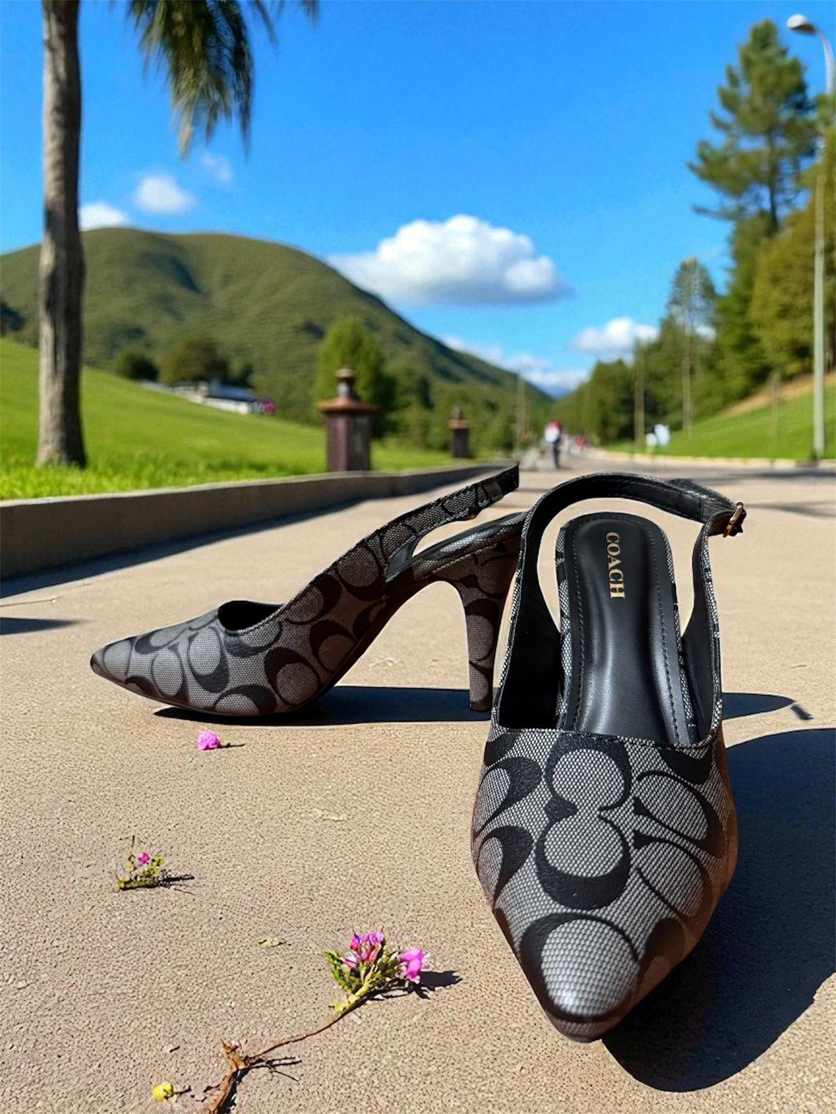 FIRST COPY COACH HEELS FOR WOMEN - Image 3