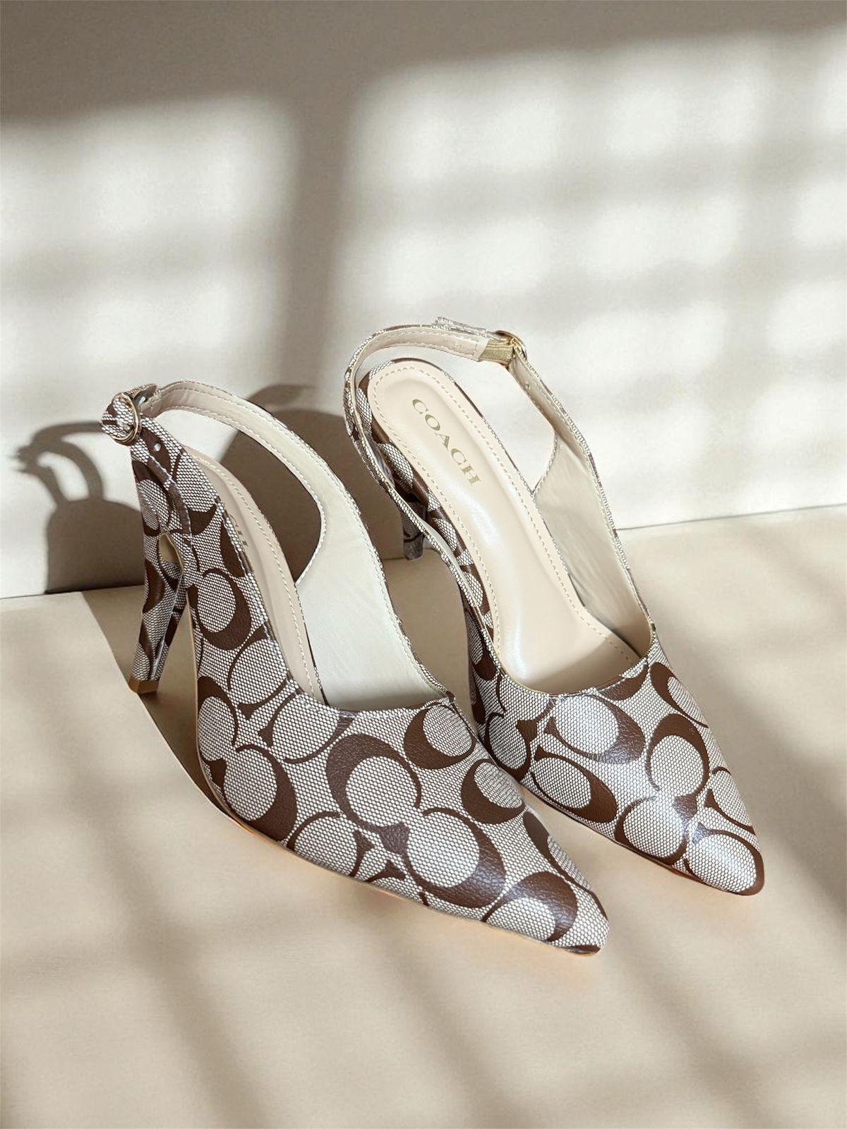 FIRST COPY COACH HEELS FOR WOMEN - Image 4